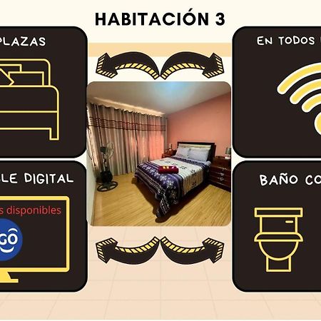 El Hogar Casa Y Habitaciones En El Prado - Cbba Con Garaje Cochabamba Extérieur photo