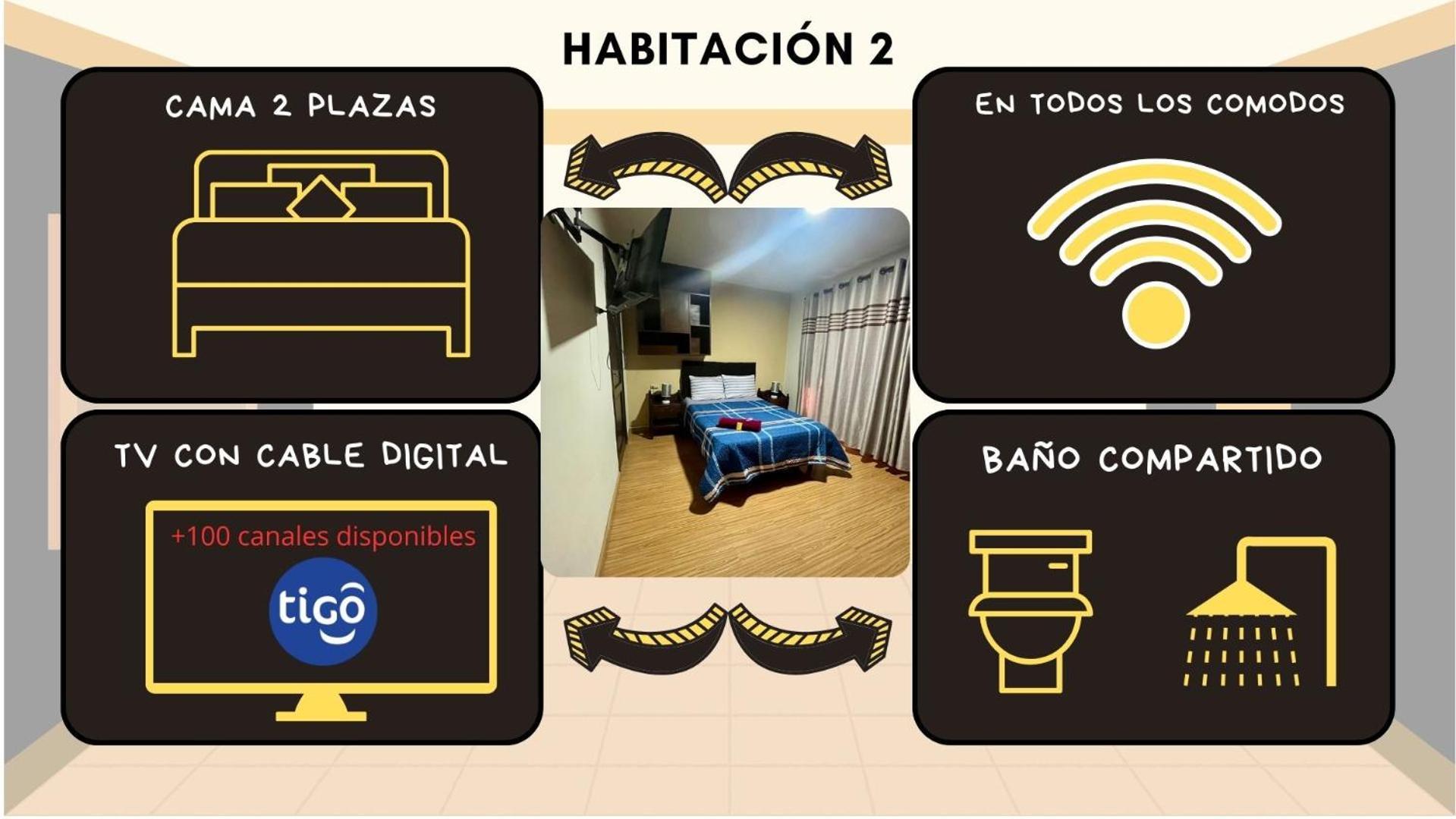 El Hogar Casa Y Habitaciones En El Prado - Cbba Con Garaje Cochabamba Extérieur photo